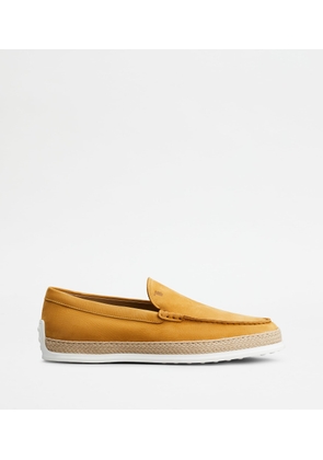 Tod's - Slip-Ons in Nubuck, YELLOW, 10 - Shoes
