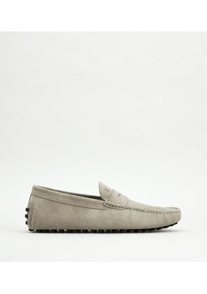 Tod's - Gommino Driving Shoes in Suede, BEIGE, 5.5 - Shoes