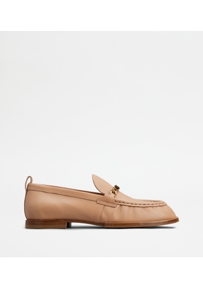 Tod's - Loafers in Leather, PINK, 35 - Shoes