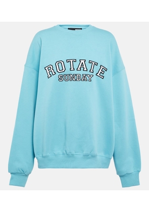 Rotate Iris logo cotton sweatshirt