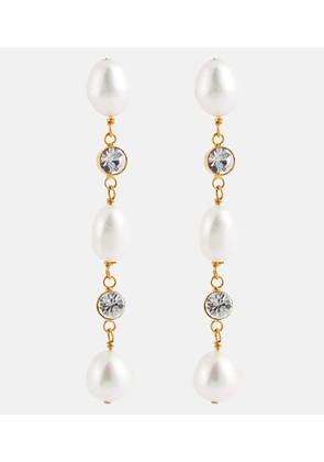 Jennifer Behr Chiara embellished drop earrings