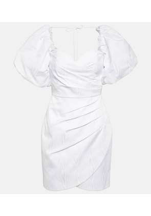 Rebecca Vallance Puff-sleeve minidress