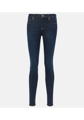 7 For All Mankind The Skinny mid-rise skinny jeans