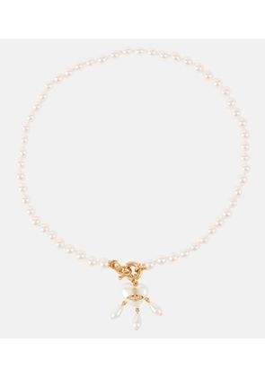 Vivienne Westwood Sheryl faux pearl gold-plated necklace