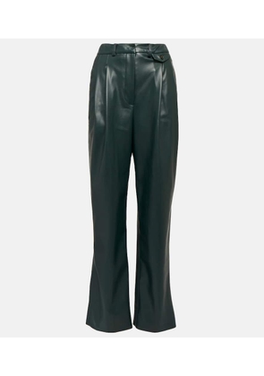 The Frankie Shop Pernille straight faux leather pants
