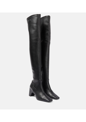 Coperni Faux leather over-the-knee boots