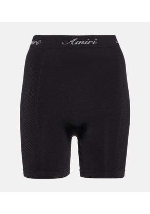 Amiri Logo biker shorts