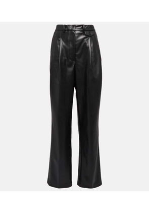 The Frankie Shop Pernille straight faux leather pants