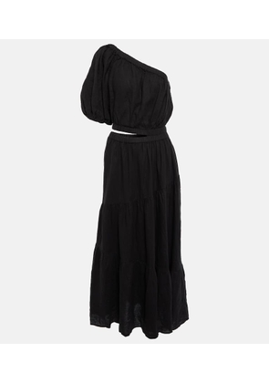 Velvet Giselle linen maxi dress