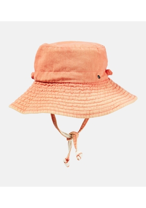 Maison Michel Charlotte reversible cotton bucket hat