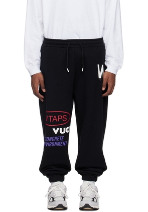 WTAPS Black Academy Sweatpants