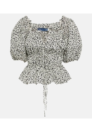 Polo Ralph Lauren Floral cotton blouse