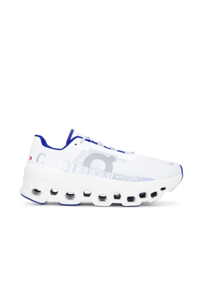 On Cloudmonster Lunar New Year in White & Indigo - White. Size 9 (also in ).