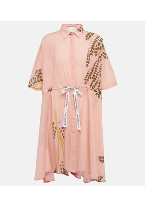 Giambattista Valli Printed silk shirt dress