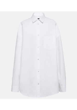 Balenciaga Outerwear oversized cotton poplin shirt