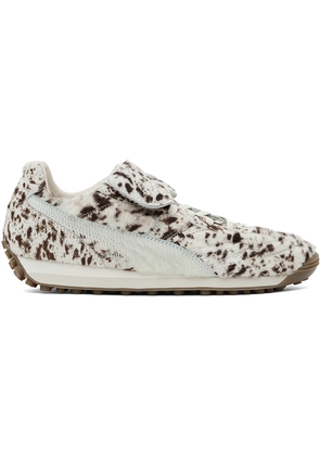 PUMA Off-White & Brown Fenty Edition Pony Sneakers