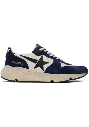 Golden Goose Navy & Off-White Dad-Star Sneakers