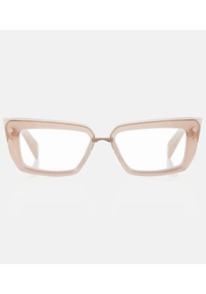 Balmain Squared cat-eye glasses