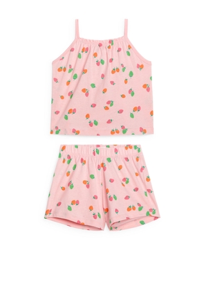 Cotton Pyjama Set - Pink