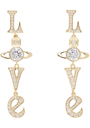Vivienne Westwood Gold Roderica Long Earrings