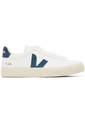 VEJA White Campo ChromeFree Leather Sneakers