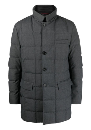 Fay Grey Double Front Down Jacket
