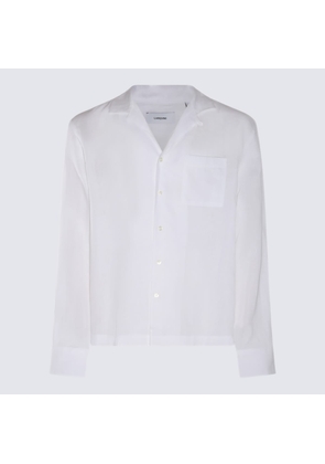 Lardini White Linen Shirt