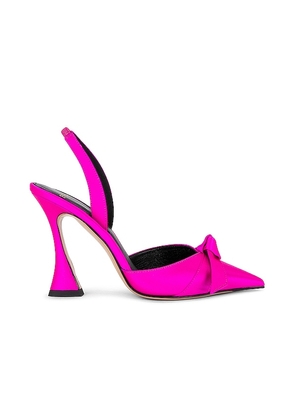 Alexandre Birman Clarita Bell Slingback in Pink. Size 38.5.