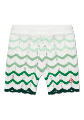 Casablanca Crochet Shorts