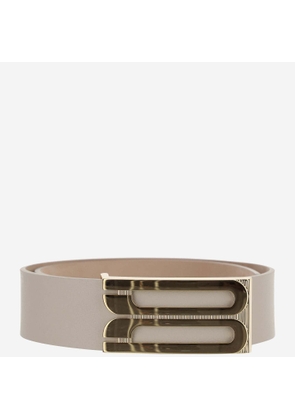 Victoria Beckham Jumbo Frame Leather Belt