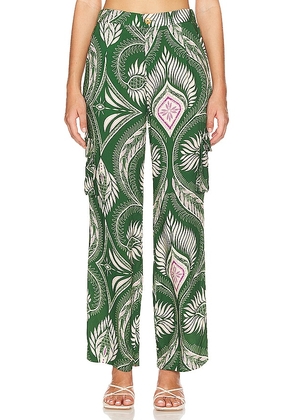 BOAMAR Coco Pant in Green. Size M, S, XL, XS.