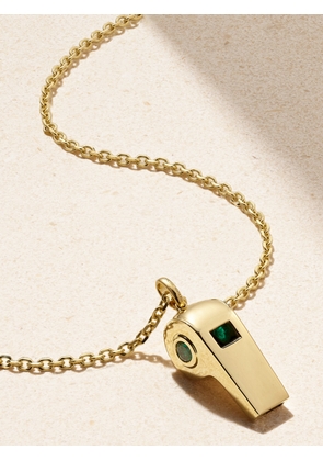 Anita Ko - 18-karat Gold Emerald Necklace - One size