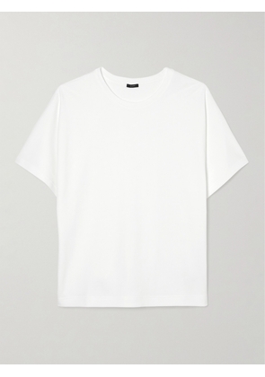 Joseph - Mercerized-cotton T-shirt - Ivory - x small,small,medium,large,x large