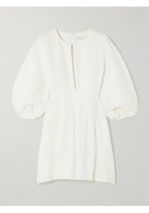 Faithfull - Soleil Linen Mini Dress - White - x small,small,medium,large,xx large