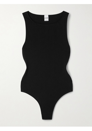 RE/DONE - Cotton-blend Jersey Bodysuit - Black - x small,small,medium,large