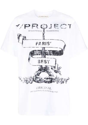 Y/Project Paris' Best organic-cotton T-shirt - White