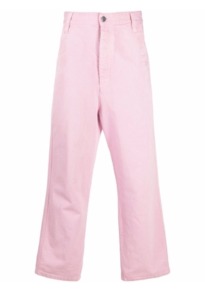 AMI Paris wide-leg jeans - Pink