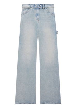 Courrèges light-wash wide-leg jeans - Blue