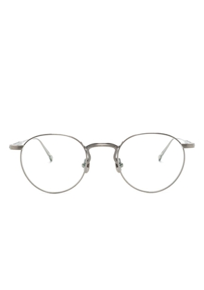 Matsuda M3140 oval-frame glasses - Silver