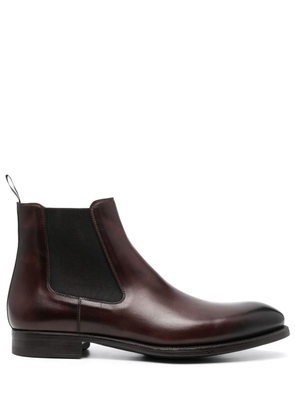 Magnanni elasticated-panel Chelsea boots - Brown