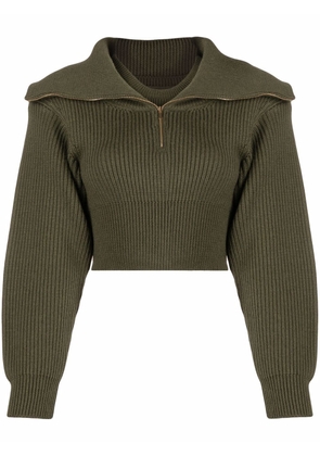 Jacquemus La Maille Risoul wool sweater - Green