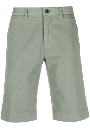 Canali stretch-cotton chino shorts - Green