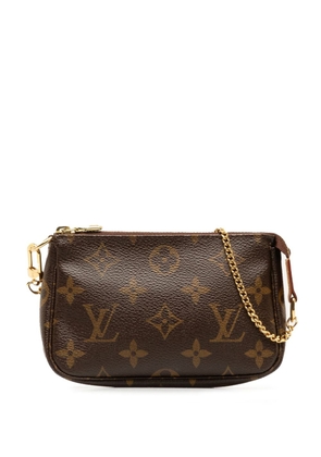 Louis Vuitton Pre-Owned 2013 Monogram Mini Pochette Accessoires shoulder bag - Brown