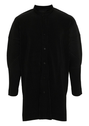 Homme Plissé Issey Miyake March pleated shirt - Black