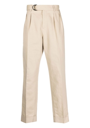 Karl Lagerfeld high-waisted tailored trousers - Neutrals