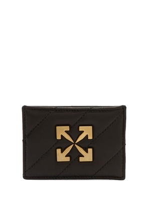 Off-White Arrows leather wallet - Black