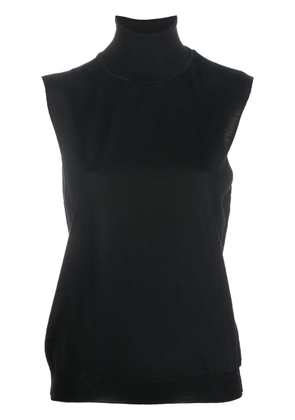 Maison Margiela Work-In-Progress sleeveless jumper - Black