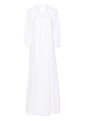Bernadette Fran broderie anglaise maxi dress - White