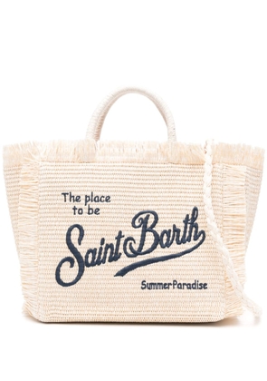 MC2 Saint Barth Colette straw tote bag - Neutrals