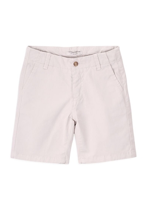 Knot Stretch-Cotton Francis Shorts (4-12 Years)